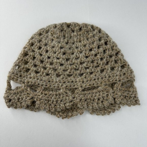 Handmade New Copper Juliet Hobbii Metallico Fine Wool‎ Knit Beanie - Adult S/M - Picture 7 of 10